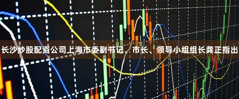 长沙炒股配资公司上海市委副书记、市长、领导小组组长龚正指出