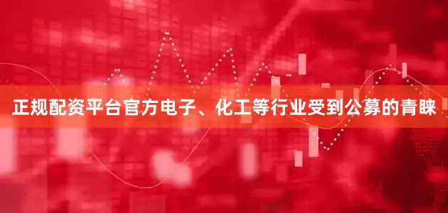 正规配资平台官方电子、化工等行业受到公募的青睐